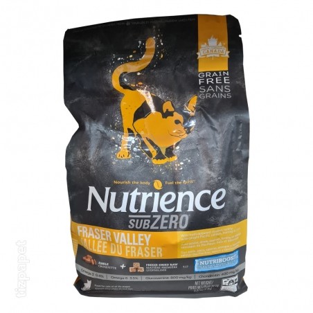 غذای خشک گربه نوترینس Nutrience بالغ با طعم مرغ و بوقلمون مدل  Fraser Valley