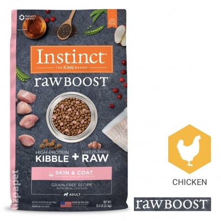 غذای خشک سگ اینستینکت بالغ Raw Boost پوست و مو حساس