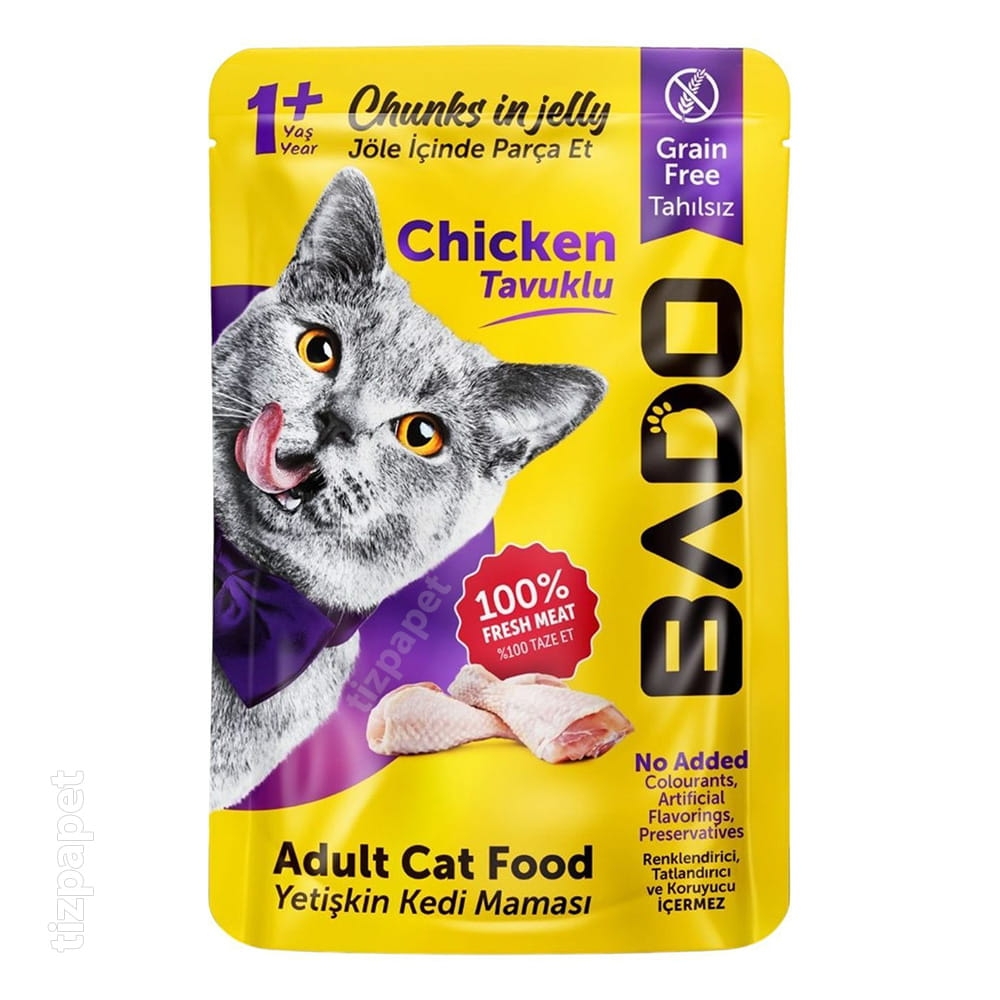 پوچ گربه بادو طعم جگر در ژله 85 گرمی