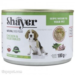 کنسرو سگ شایر مرغ و سبزیجات Shayer Dogs Chicken & vegetable