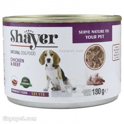 کنسرو سگ شایر گوشت و مرغ Shayer Dogs Chicken & Beef